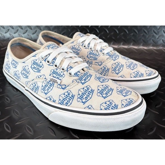 Vans X Supreme OTW White Castle TC6D Low Tops RARE Mens sneakers shoes size 8.5 - Picture 2 of 11